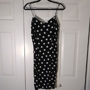 Polka Dot Spaghetti Strap Dress